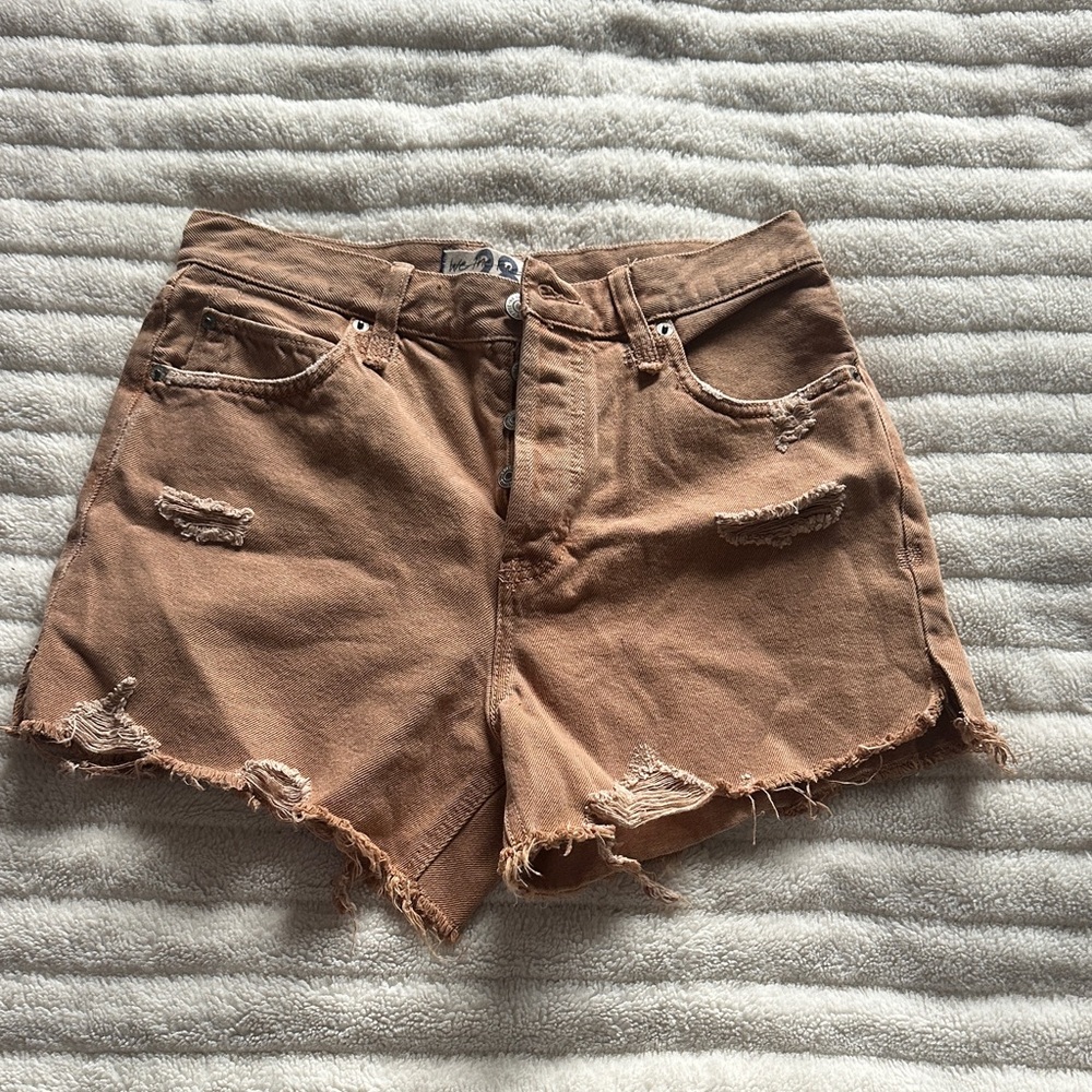 Distressed Rust Women's Shorts